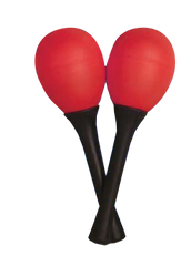 Mano Percussion Egg Maracas on Handle EM120