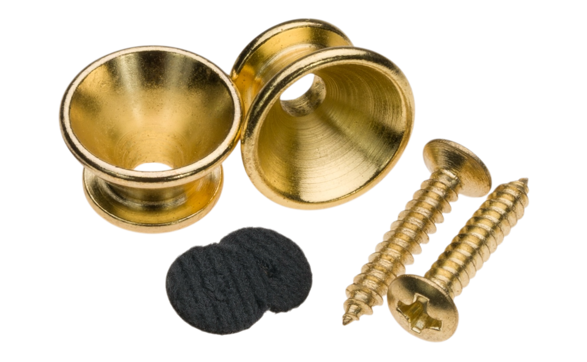 D'Andrea - Strap Buttons - Brass - 2 Piece