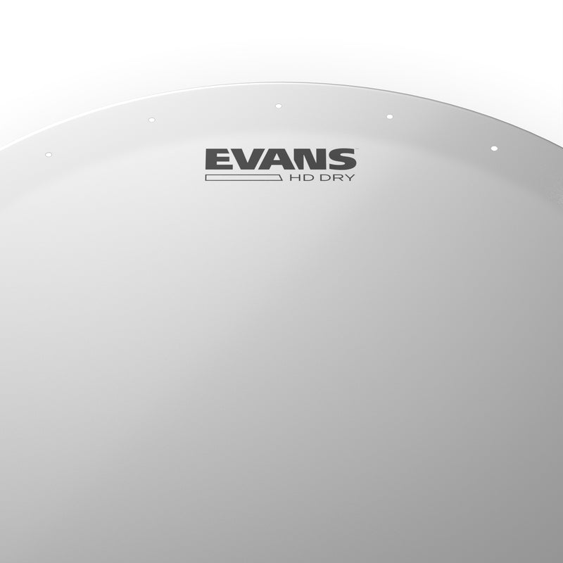 EVANS EC2S Clear Fusion Pack (10", 12", 14") with 14" HD Dry Snare Batter