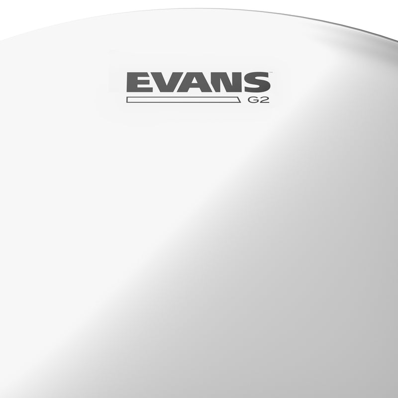 EVANS G2 Clear Rock Pack (10", 12", 16") with 14" HD Dry Snare Batter