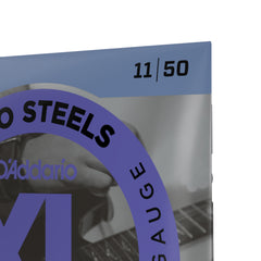 D'Addario EPS515 ProSteels Electric Guitar Strings, Medium, 11-50
