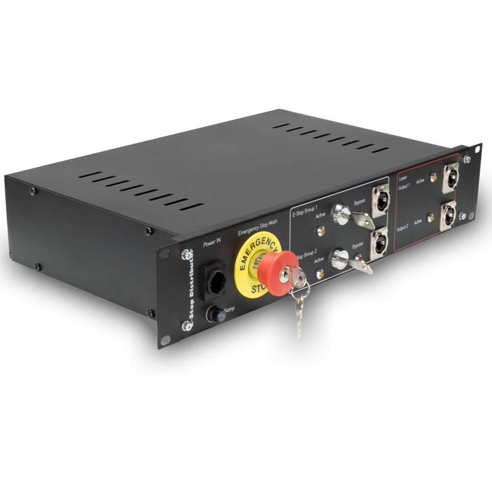 Laserworld E-Stop Distribution Panel for Laser Signal Control