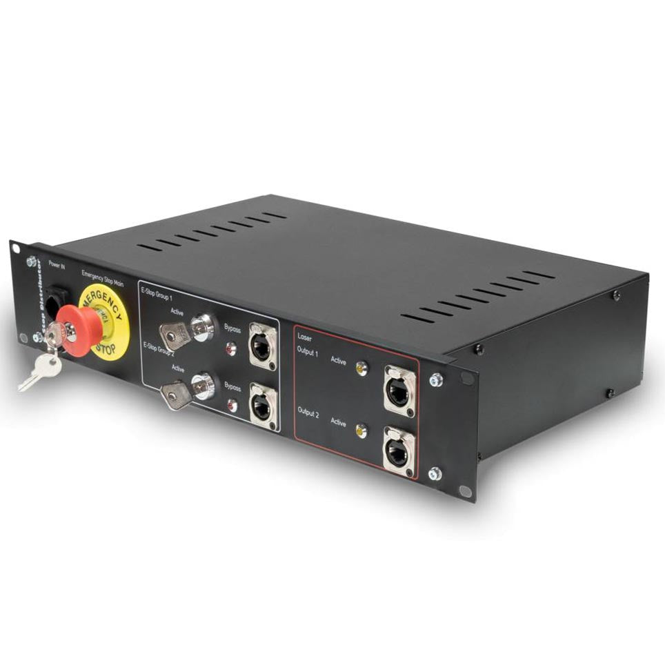 Laserworld E-Stop Distribution Panel for Laser Signal Control