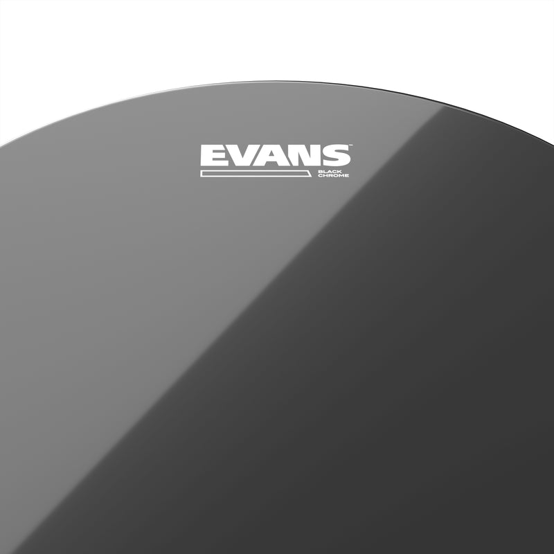 EVANS Black Chrome Tompack, Standard (12 inch,  13 inch,  16 inch)