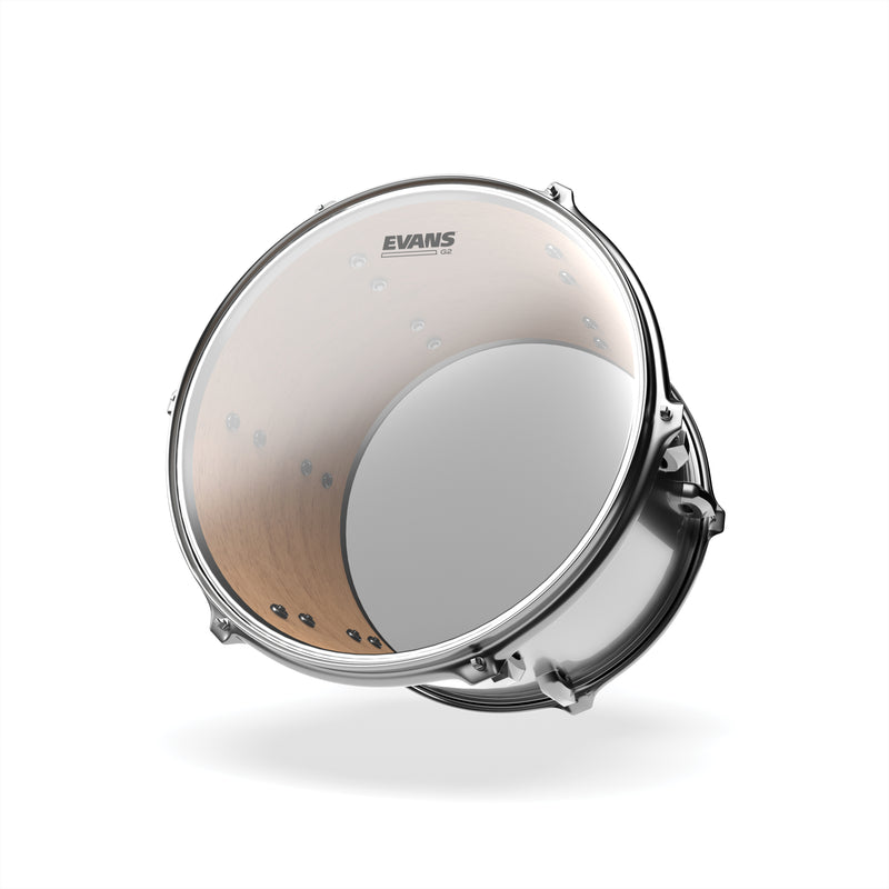 EVANS G2 Tompack, Clear, Standard (12 inch, 13 inch, 16 inch)