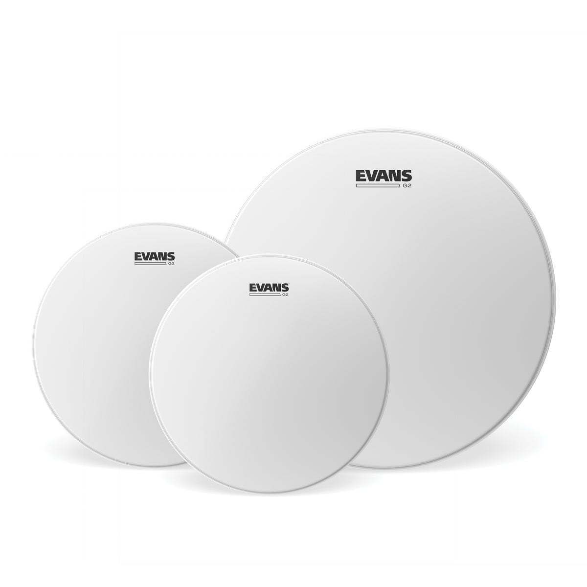 EVANS G2 Tompack, Coated, Rock (10 inch, 12 inch, 16 inch)
