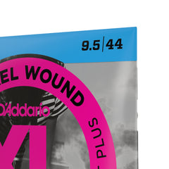 D'Addario EXL120+ Nickel Wound Electric Guitar Strings, Super Light Plus, 9.5-44