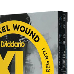 D'Addario EXL125-3D Nickel Wound Electric Guitar Strings, Super Light Top/Regular Bottom, 09-46, 3 Sets
