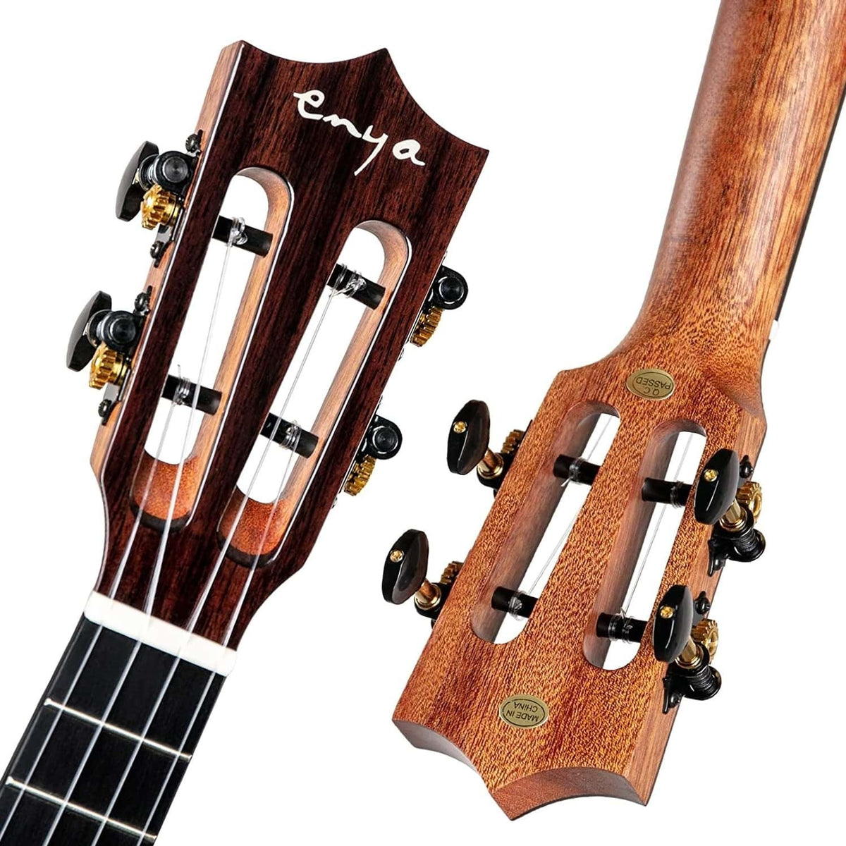Enya MAD Solid Mahogany Ukulele - Tenor - Blue