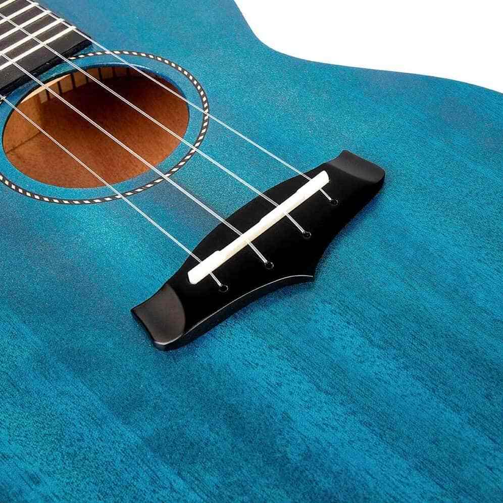 Enya 25D Solid Mahogany Concert Ukulele - Blue