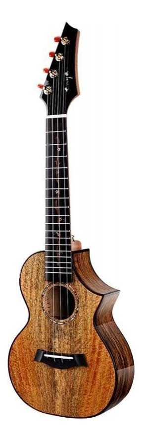 Enya MG6 Concert Ukulele Solid Mango Wood w/cutaway