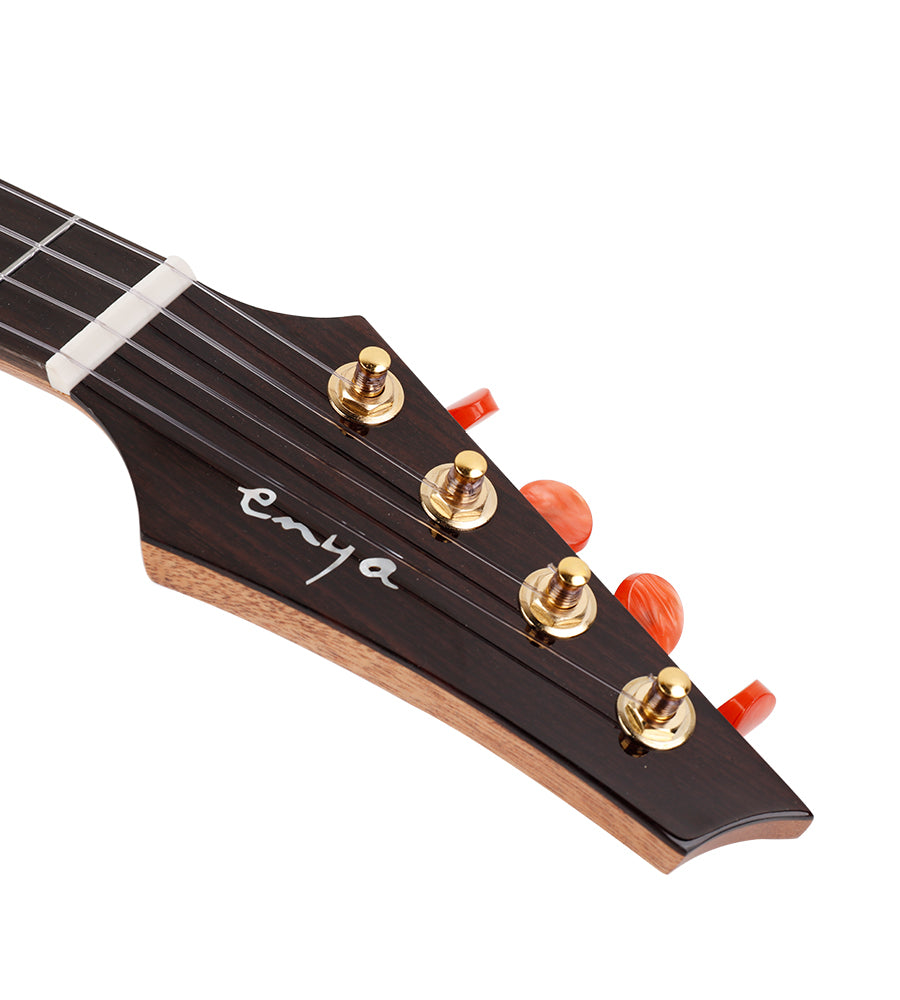 Enya MG6 Concert Ukulele Solid Mango Wood w/cutaway