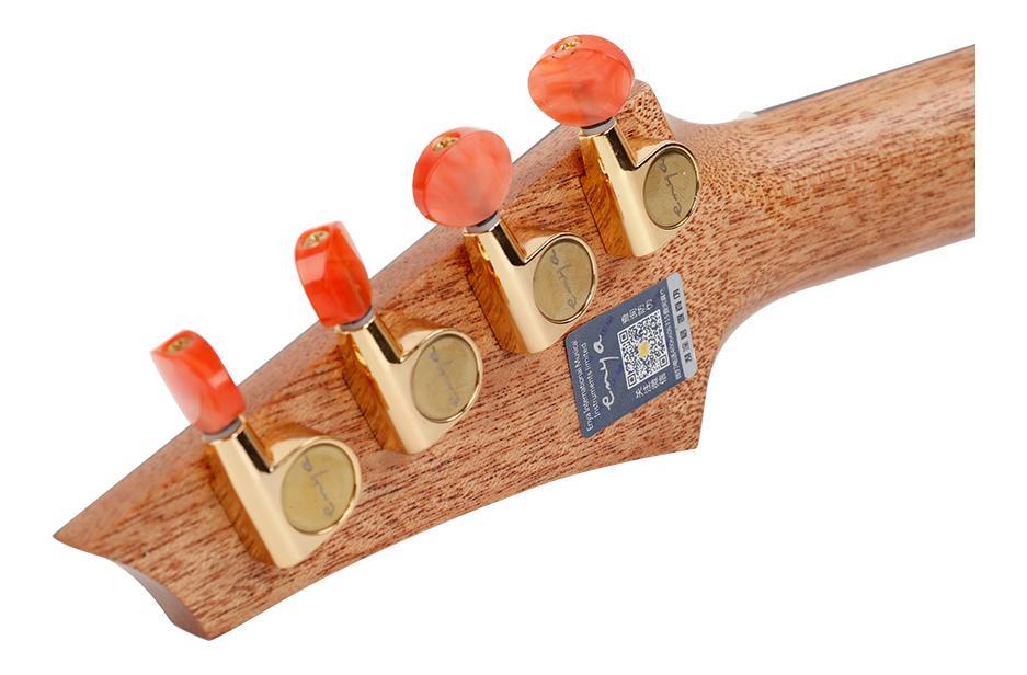Enya MG6 Concert Ukulele Solid Mango Wood w/cutaway