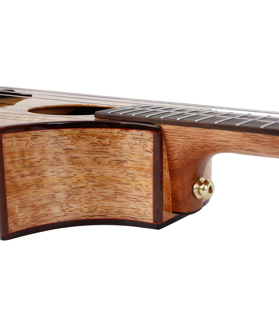 Enya MG6 Concert Ukulele Solid Mango Wood w/cutaway