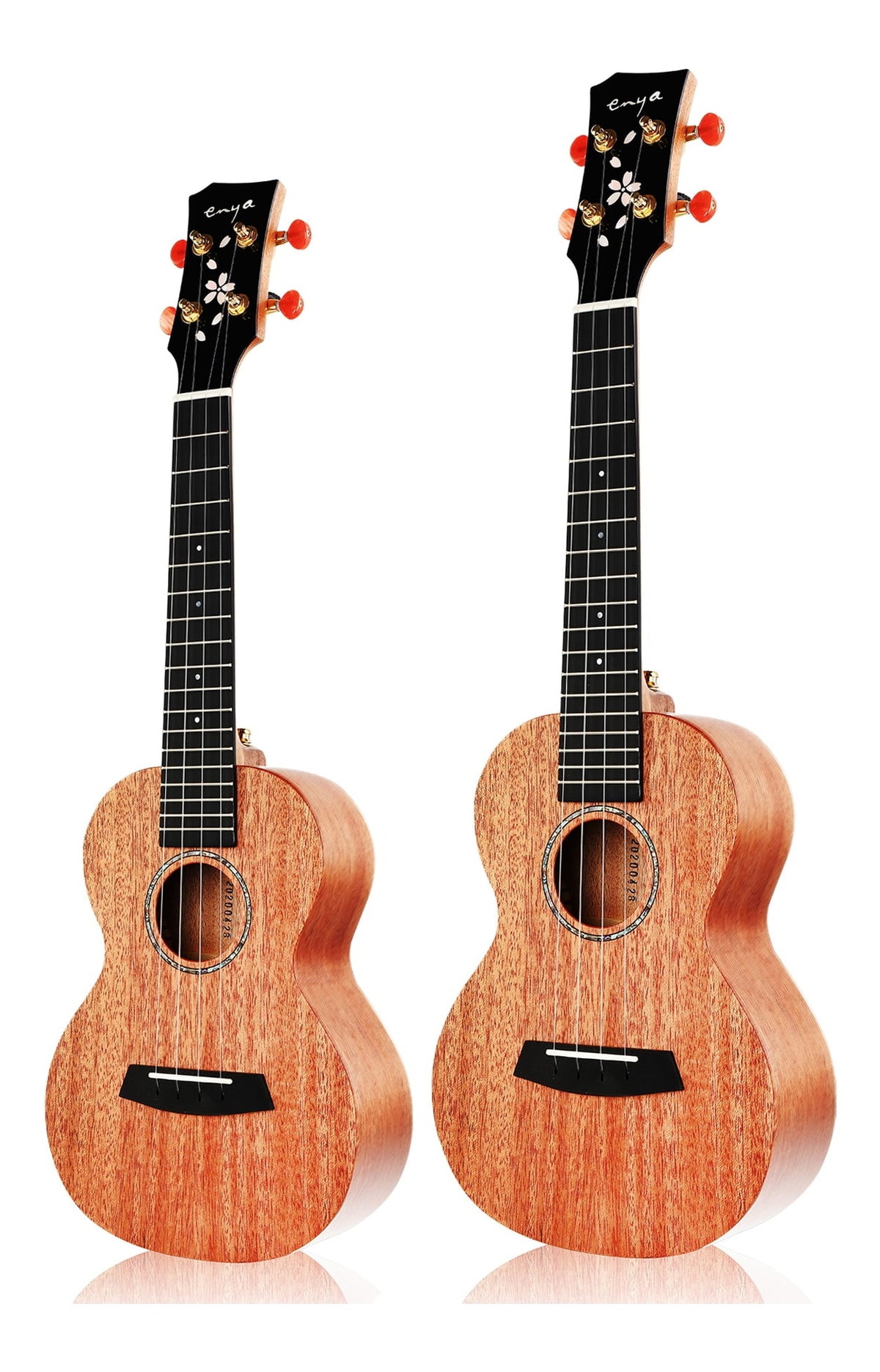Enya MS Solid Mahogany Ukulele - Concert