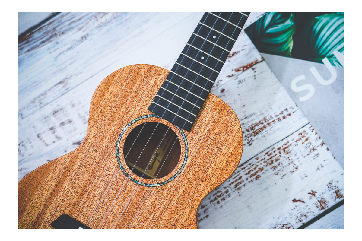 Enya MS Solid Mahogany Ukulele - Concert