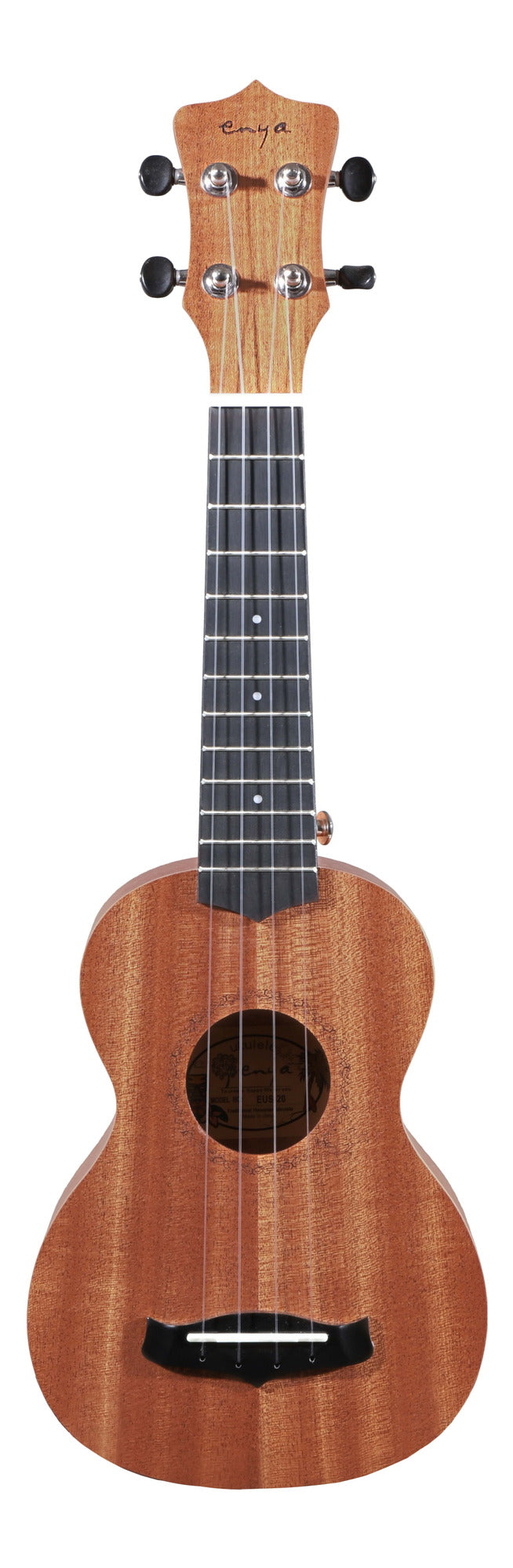 Enya 20 Sapele Ukulele with Padded Gig Bag - Soprano