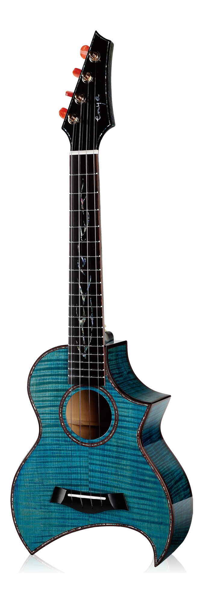 Enya E5 Solid Maple Tenor Ukulele with Pickup