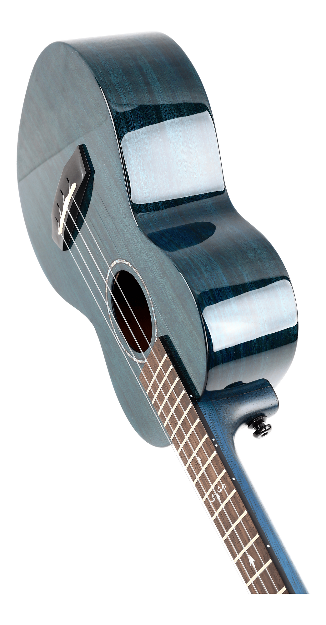 Enya MAD Solid Mahogany Ukulele - Tenor - Blue