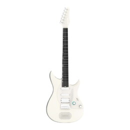 Enya Inspire Smart Carbon Fibre Super Strat Electric Guitar - Ivory White