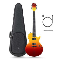 Enya Nova Go Sonic Smart Electric Guitar - Volcano Red