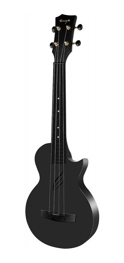 Enya Nova U Carbon Concert Ukulele - Black