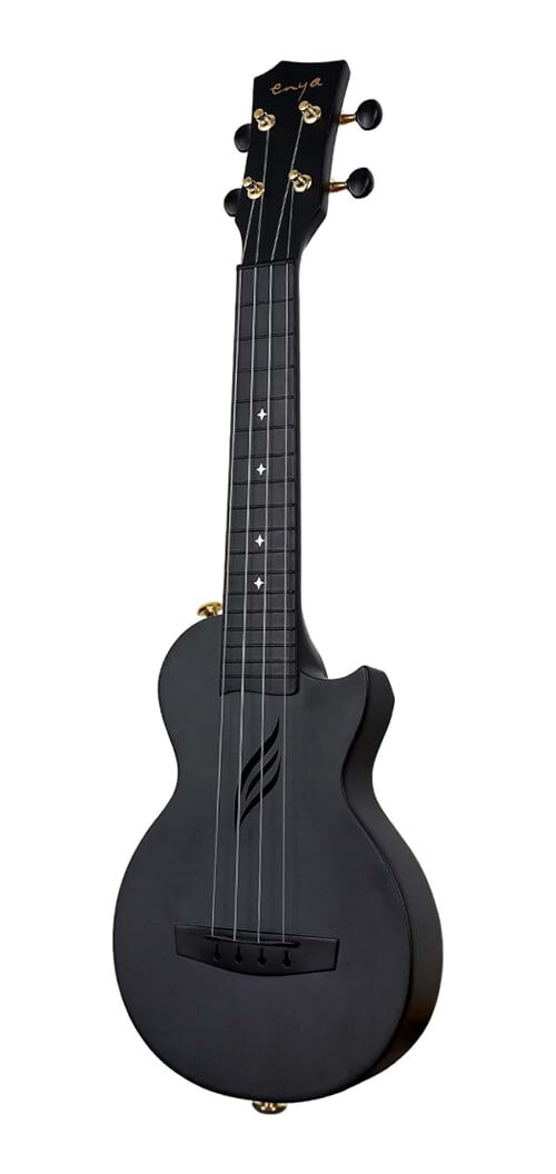 Enya Nova U Carbon Soprano Ukulele - Black