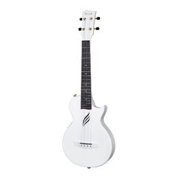 Enya Nova U Pro Carbon Tenor Ukulele - White - includes pickup