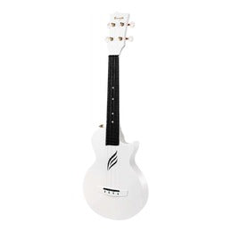 Enya Nova U Carbon Concert Ukulele - White