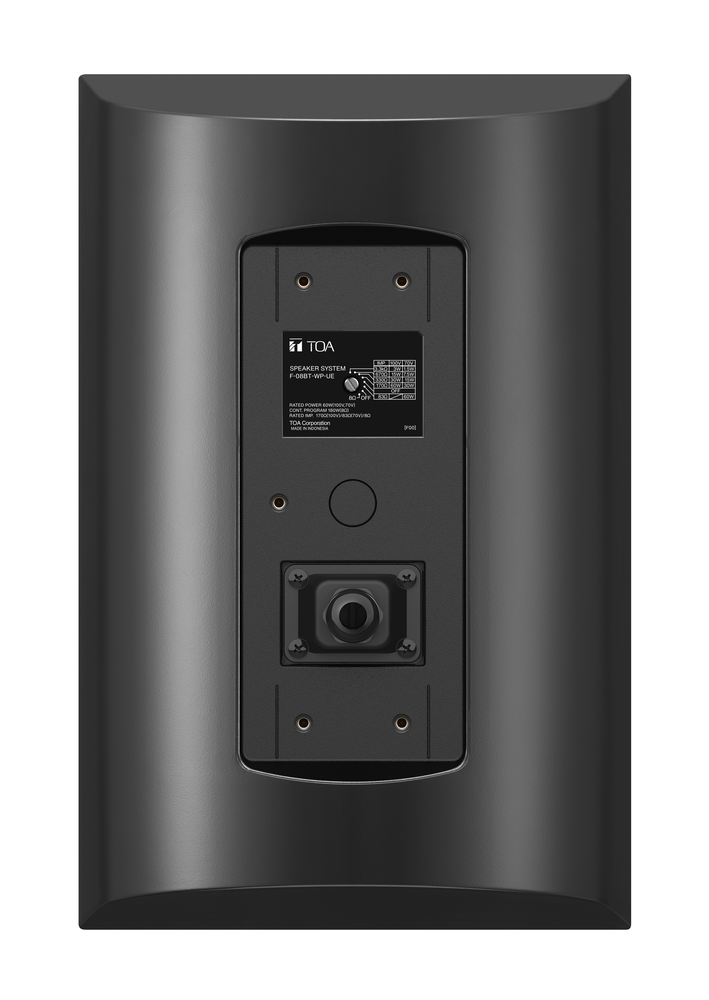 TOA F-08BTWP 8 Inch 60W Box Speaker EN54 IP65 Black