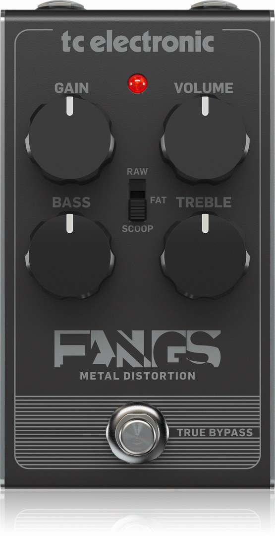 THE TC ELECTRONIC FANGS METAL DISTORTION
