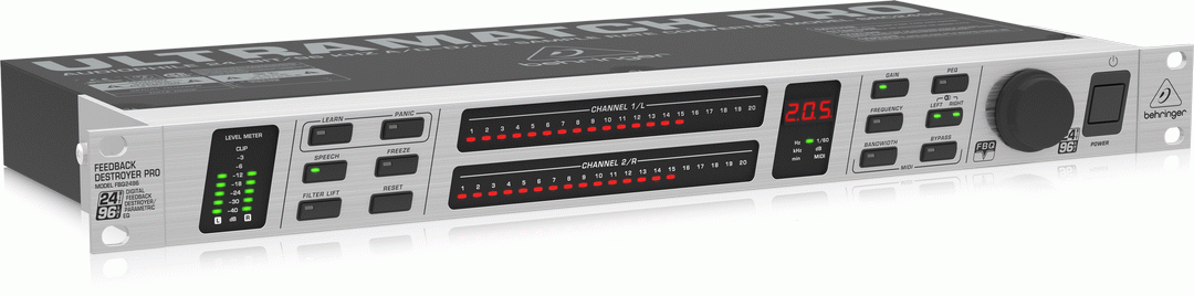 Behringer FBQ2496 Feedback Destroyer Pro