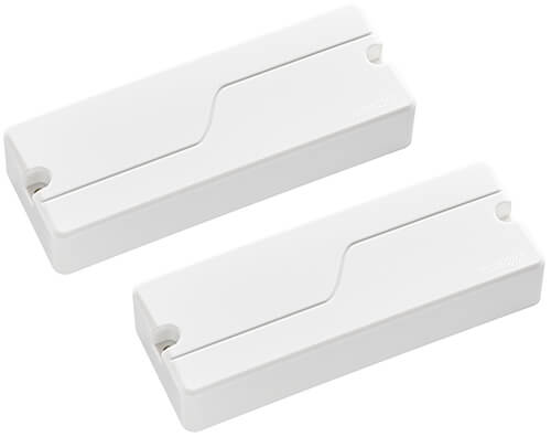 FISHMAN FLUENCE BASS 5 STRING SOAPBAR WHITE PLASTIC SET