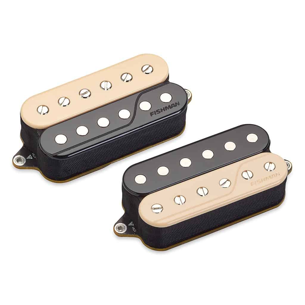 FISHMAN FLUENCE OPEN CORE CLASSIC HUMBUCKER SET ZEBRA