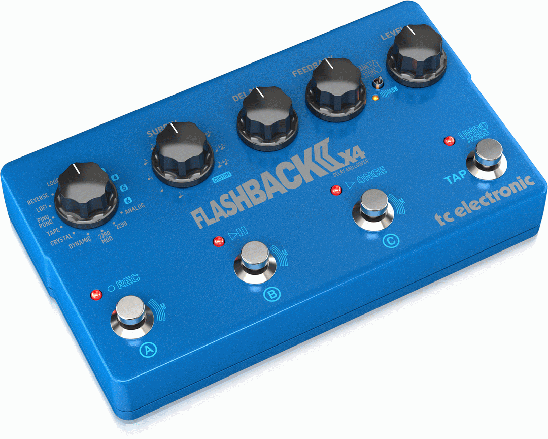 THE TC ELECTRONIC FLASHBACK 2 X4 DELAY