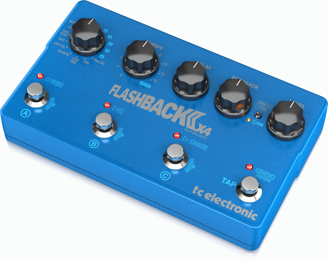 THE TC ELECTRONIC FLASHBACK 2 X4 DELAY
