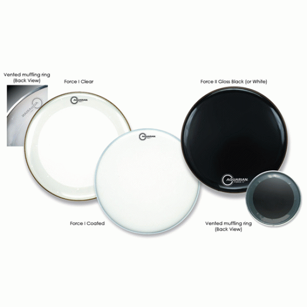 Aquarian FR16W Full Force Resonant White -Size - 16