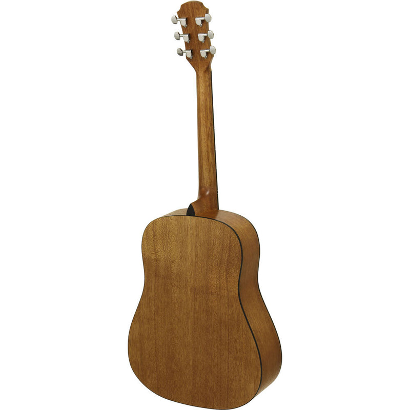 Aria Fiesta Series Dreadnought Acoustic Guitar in Tobacco Sunburst Matte Finish