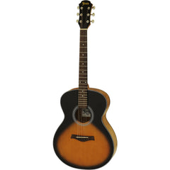 Aria Fiesta Series Folk Acoustic Guitar in Tobacco Sunburst Matte Finish