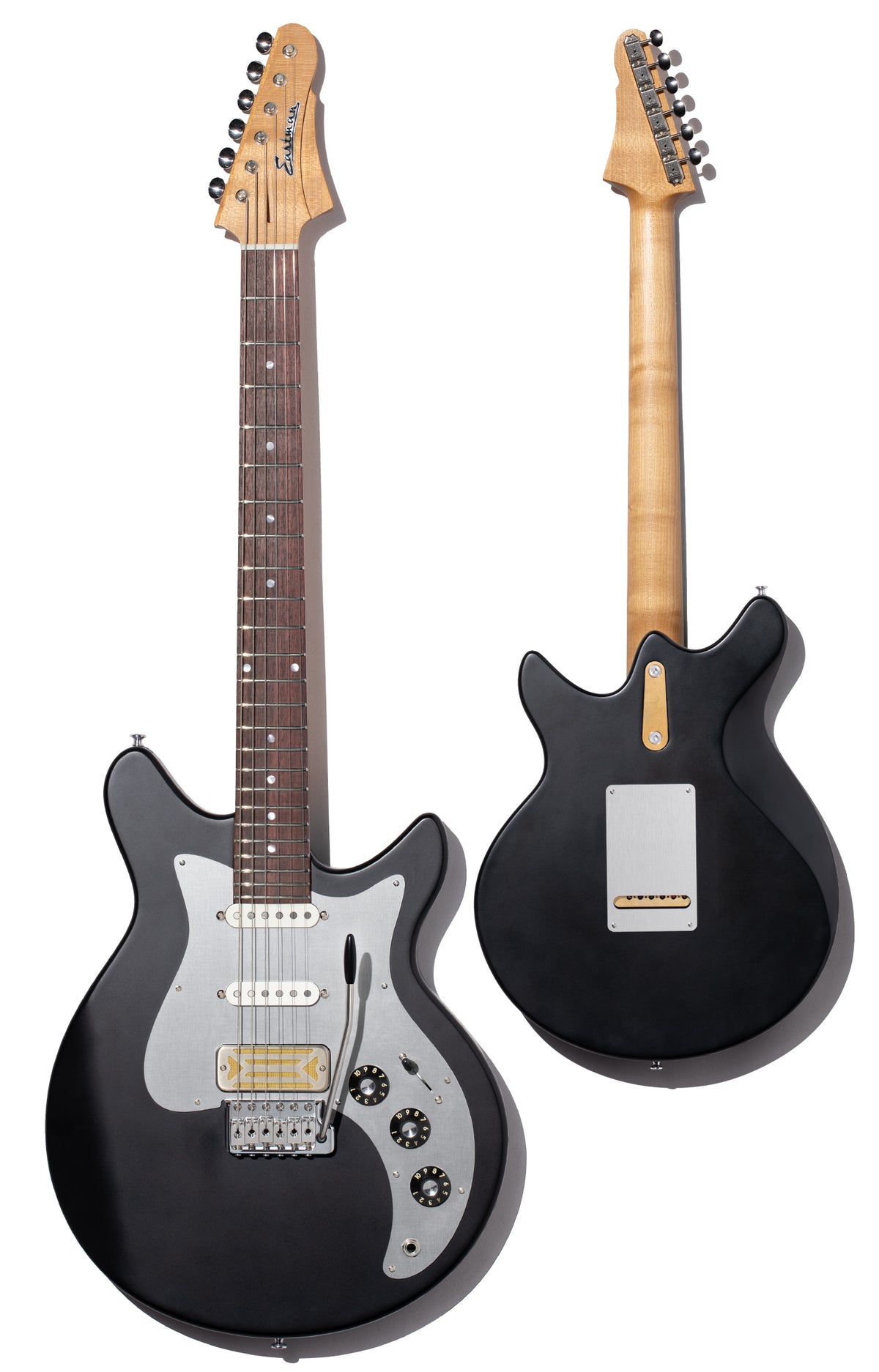 Eastman Fullertone DC'62 Electric Guitar - Moss Black