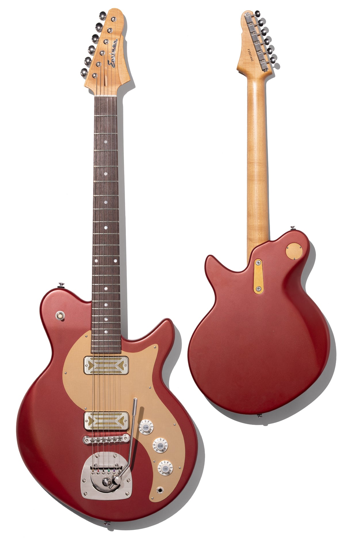 Eastman Fullertone Offset'62 Electric Guitar - Dakota Red