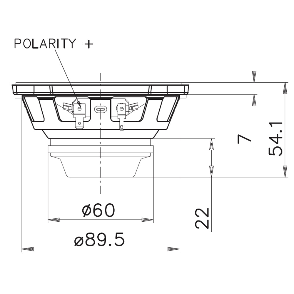 Faital Pro 4FE42 4″ LF Driver 8 Ohm