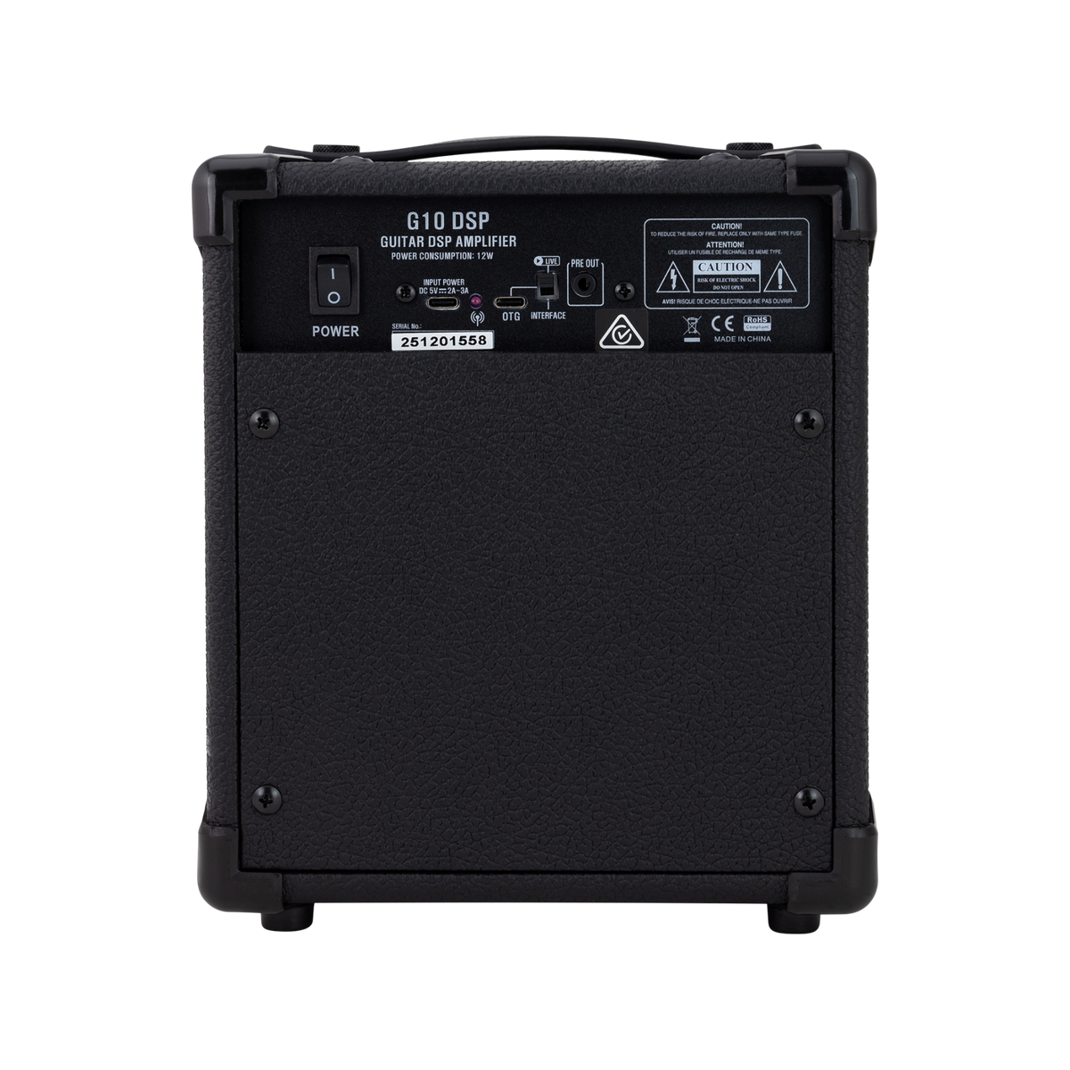 Belcat G10 DSP Guitar Combo Amplifier with Effects (Black)