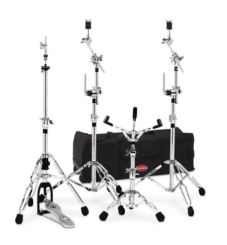 Gibraltar G6 Series Drum Hardware Gig Pack with 33" Rolling Bag