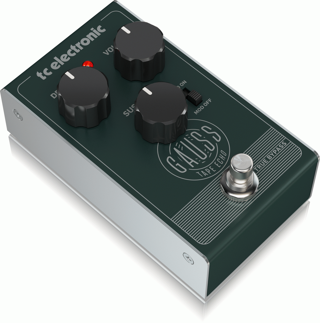 THE TC ELECTRONIC GAUSS TAPE ECHO
