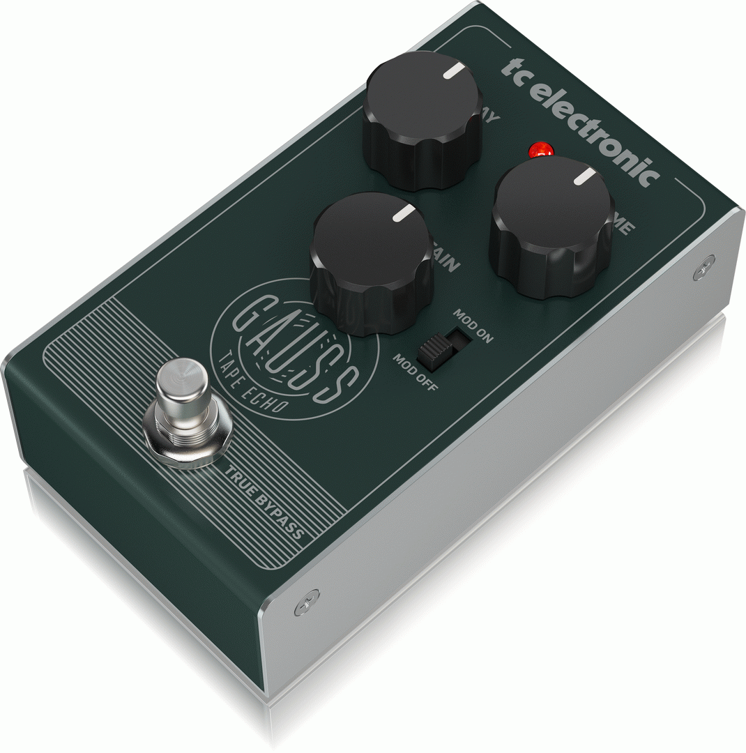 THE TC ELECTRONIC GAUSS TAPE ECHO