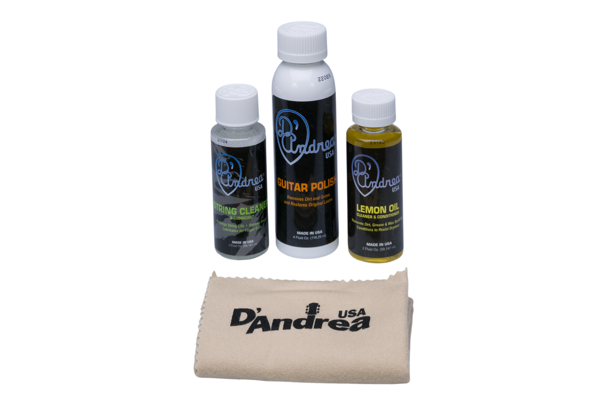 D'Andrea - Deluxe Guitar Care Kit