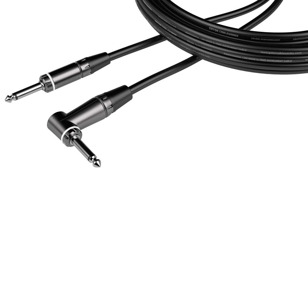 30 Foot Straight to Right Angle Instrument Cable