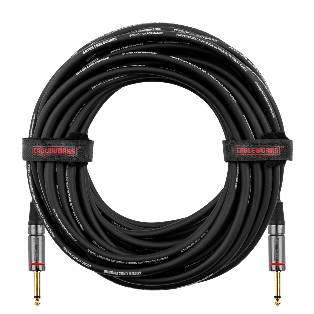Gator Headliner Series 10 Foot Staight to Straight Instrument Cable