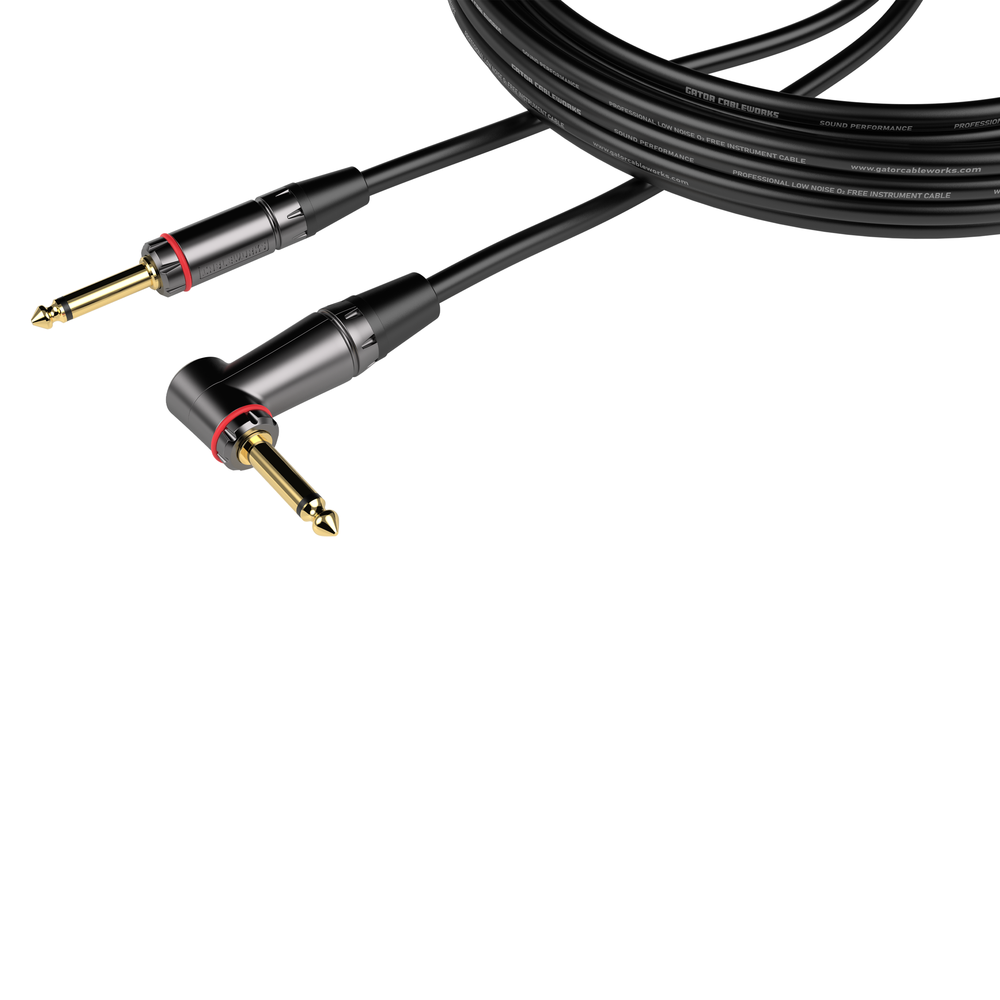 30 Foot Straight to Right Angle Instrument Cable